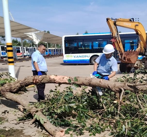 公交公司迅速響應(yīng)災(zāi)后清障工作，全力以赴恢復(fù)車輛運(yùn)營(yíng)